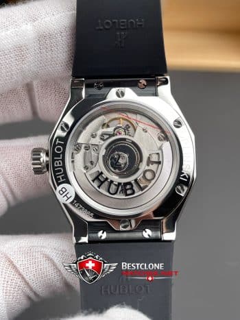 Hublot Classic Fusion Ref. 550.NS.1800.RX.ORL19 Super Clone Watch – Black Dial Stainless Steel (5)
