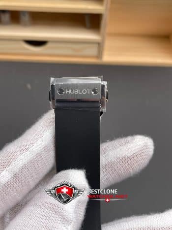 Hublot Classic Fusion Ref. 550.NS.1800.RX.ORL19 Super Clone Watch – Black Dial Stainless Steel (7)