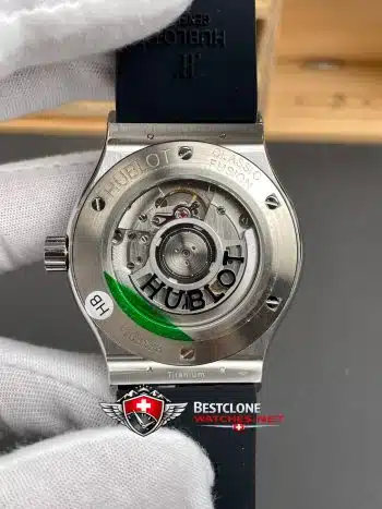 Hublot Classic Fusion Ref. 565.NX.1171.LR 11 Super Clone Watch – Black Dial Titanium Replica (5)