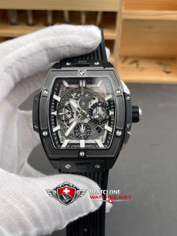 Hublot Spirit of Big Bang Ref. 642.CI.0170.RX Super Clone Watch – Skeleton Dial Tonneau Case (1)