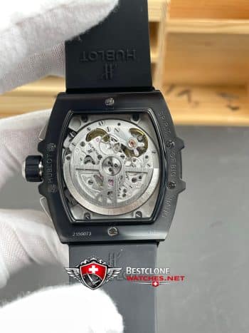Hublot Spirit of Big Bang Ref. 642.CI.0170.RX Super Clone Watch – Skeleton Dial Tonneau Case (5)