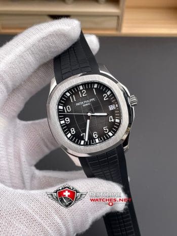 Patek Philippe Aquanaut 5167A 001 Super Clone Watch – 11 Replica Black Dial Steel (3)