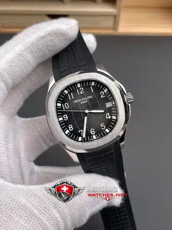Patek Philippe Aquanaut 5167A 001 Super Clone Watch – 11 Replica Black Dial Steel (3)