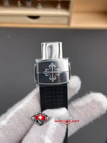 Patek Philippe Aquanaut 5167A 001 Super Clone Watch – 11 Replica Black Dial Steel (7)