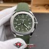 Patek Philippe Aquanaut 5168G 010 Super Clone Watch - 11 Replica Esfera Verde Correa de caucho (1)