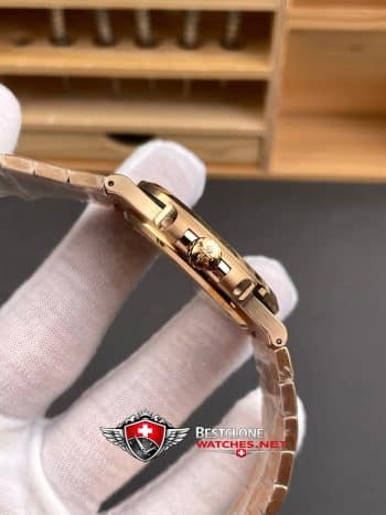 Patek Philippe Nautilus 57111R 001 Super Clone Watch – Brown Dial Rose Gold Classic Automatic (6)