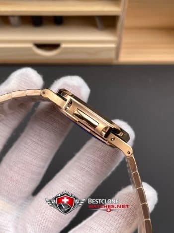 Patek Philippe Nautilus 57121R 001 Super Clone Watch – Brown Dial Rose Gold Moonphase Power Reserve (4)