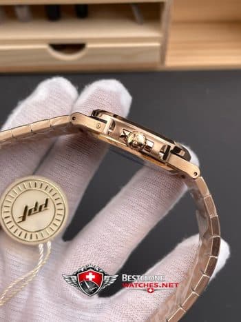 Patek Philippe Nautilus 57121R 001 Super Clone Watch – Brown Dial Rose Gold Moonphase Power Reserve (6)