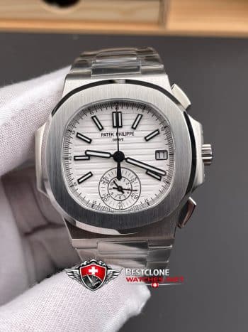 Patek Philippe Nautilus 57261A 010 Super Clone Watch – 11 Replica Annual Calendar Steel (3)