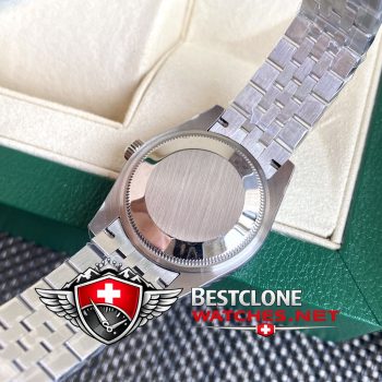 Real photos of the Rolex Datejust 31mm Ref m178274 0014 Black Dial Diamond Super Clone Watch (5)