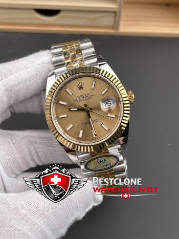 Real photos of the Rolex Datejust 41mm Ref m126333 0010 Super Clone Watch (2)