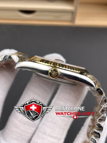 Real photos of the Rolex Datejust 41mm Ref m126333 0010 Super Clone Watch (6)