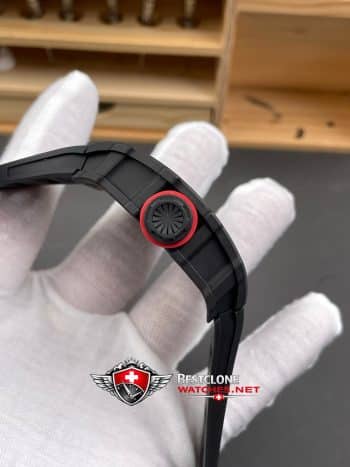 Richard Mille RM 35 02 Rafa Nadal Super Clone Watch – NTPT Carbon 11 Replica Skeleton Dial (4)