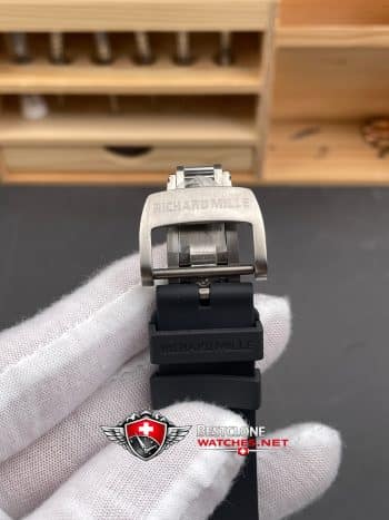 Richard Mille RM 61 01 White Carbon Fiber Super Clone Watch – Skeleton Dial 11 Replica (7)