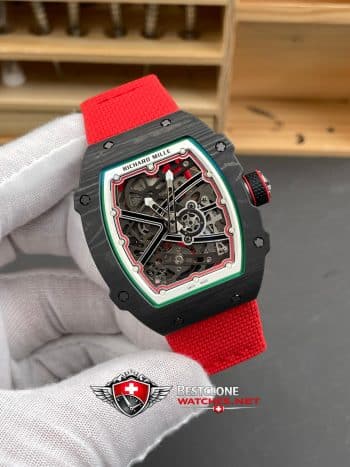 Richard Mille RM 67 02 Italy Edition Super Clone Watch – Carbon Case Skeleton Dial 11 Replica (2)
