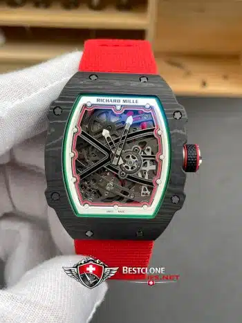 Richard Mille RM 67 02 Italy Edition Super Clone Watch – Carbon Case Skeleton Dial 11 Replica (3)