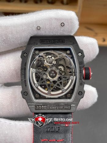 Richard Mille RM 67 02 Italy Edition Super Clone Watch – Carbon Case Skeleton Dial 11 Replica (5)