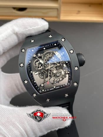 Richard Mille RM055 2 Super Clone Watch – Black Ceramic Skeleton Dial 11 Replica (2)