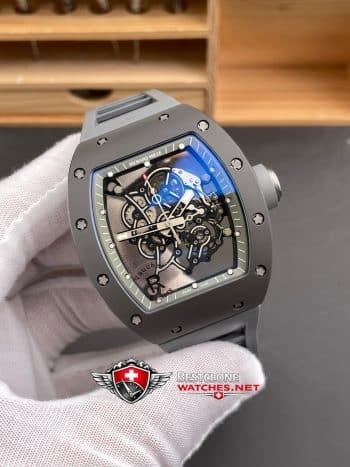 Richard Mille RM055 All Grey Carbon Titanium Super Clone Watch – Bubba Watson Edition 11 Replica (2)
