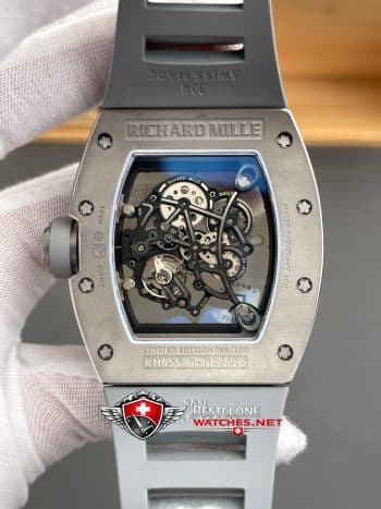 Richard Mille RM055 All Grey Carbon Titanium Super Clone Watch – Bubba Watson Edition 11 Replica (5)