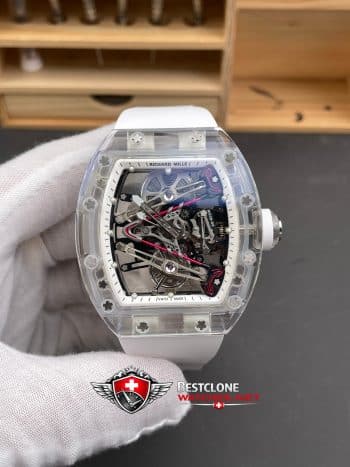Richard Mille RM38 02 Sapphire Crystal 11 Super Clone Watch – Transparent Case Replica (1)