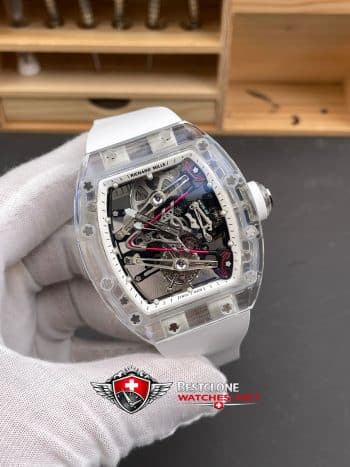Richard Mille RM38 02 Sapphire Crystal 11 Super Clone Watch – Transparent Case Replica (2)