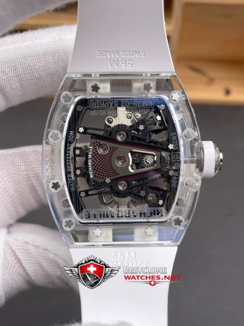 Richard Mille RM38 02 Sapphire Crystal 11 Super Clone Watch – Transparent Case Replica (5)