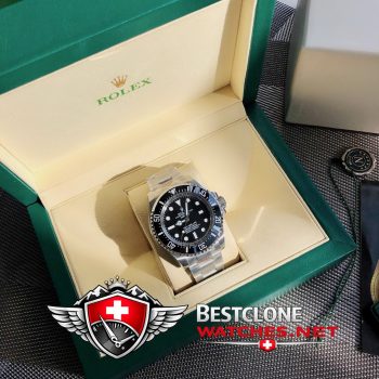 Rolex DEEPSEA Sea Dweller 116660 98210 Black Dial Super Clone Watch — Actual Photos (2)