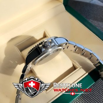 Rolex DEEPSEA Sea Dweller 116660 98210 Black Dial Super Clone Watch — Actual Photos (7)