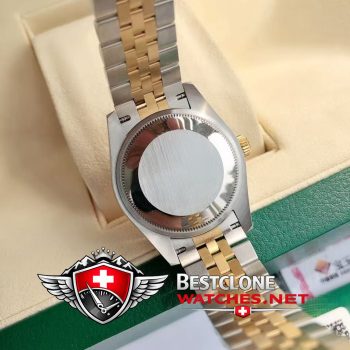 Rolex Datejust 31mm Ref. 178278 73168 Gold Dial Super Clone Watch — Real Life Photos (4)