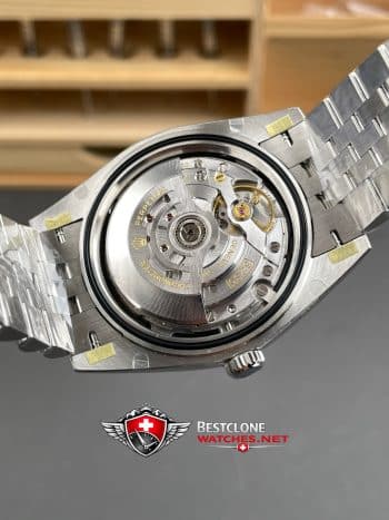 Rolex Datejust 41mm Ref m126334 0012 Black Dial Diamond Super Clone Watch (5)