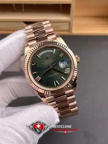 Rolex Day Date Super Clone Swiss Reloj Replica Ref 128235 0089 3255 Movimiento Suizo (3)