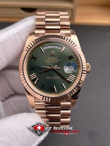 Rolex Day Date Super Clone Swiss Replica Watch Ref 128235 0089 3255 Swiss Movement (4)