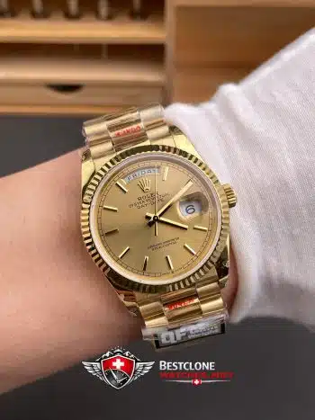 Rolex Day Date Super Clone Swiss Replica Watch Ref M128238 0132 3255 Swiss Movement (1)