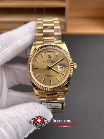 Rolex Day Date Super Clone Swiss Replica Watch Ref M128238 0132 3255 Swiss Movement (2)