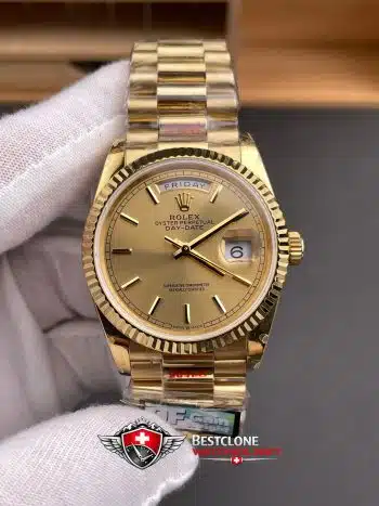 Rolex Day Date Super Clone Swiss Replica Watch Ref M128238 0132 3255 Swiss Movement (4)