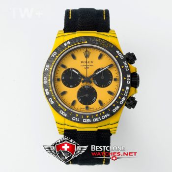Rolex Daytona Carbon Classic Super Clone Watch – Transformers Bumblebee (1)