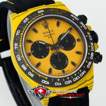 Rolex Daytona Carbon Classic Super Clone Watch – Transformers Bumblebee (2)