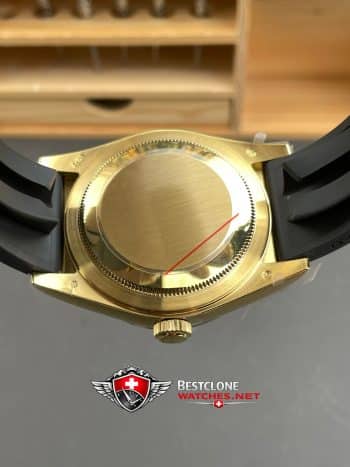 Rolex Sky Dweller Black Dial Rubber Bracelet Ref M326238 0009 Super Clone Watch (5)