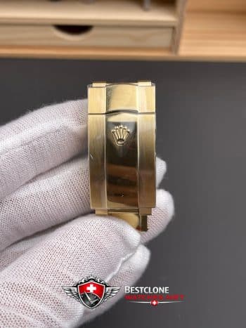 Rolex Sky Dweller Green Dial Rubber Bracelet Ref 336238 0004 Super Clone Watch (8)