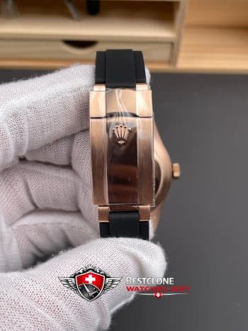 Rolex Sky Dweller Grey Dial Oysterflex Bracelet Ref M326235 0006 Super Clone Watch (8)