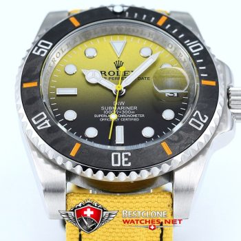 Rolex Submariner Carbon Super Clone Watch – Lemon Fade Edition (2)