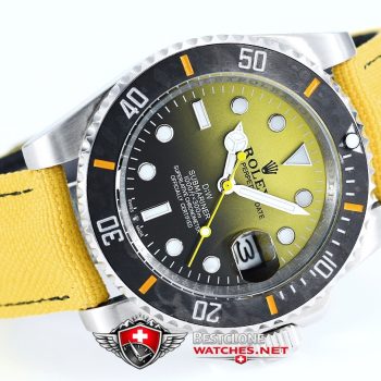 Rolex Submariner Carbon Super Clone Watch – Lemon Fade Edition (4)