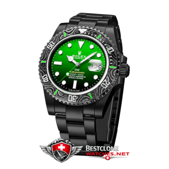 Rolex Submariner Carbon Super Clone Watch – Parakeet Green Edition (2)
