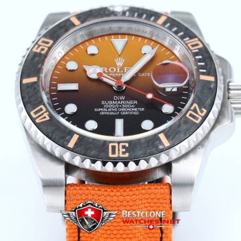 Rolex Submariner Carbon Super Clone Watch – Persimmon Gradient Edition (3)