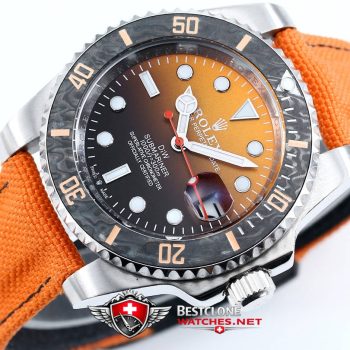 Rolex Submariner Carbon Super Clone Watch – Persimmon Gradient Edition (4)