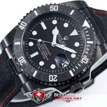 Rolex Submariner Carbon Super Clone Watch – Stealth Black Edition (4)