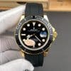 Rolex Yacht Master 18k Oro Amarillo Super CloneSwiss Reloj Replica OysterFlex Correa de caucho Ref 226658 3235 Movimiento Suizo (2)