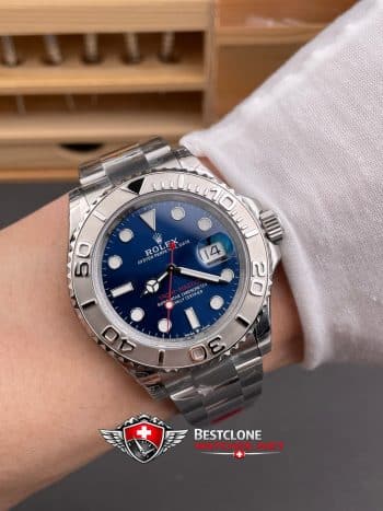 Rolex Yacht Master Blue Dial Ref m126622 0002 Super Clone Watch (9)