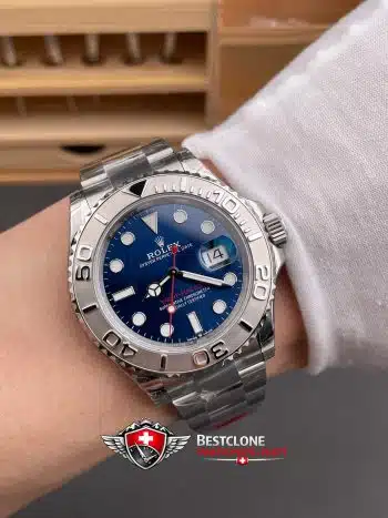 Rolex Yacht Master Blue Dial Ref m126622 0002 Super Clone Watch (9)